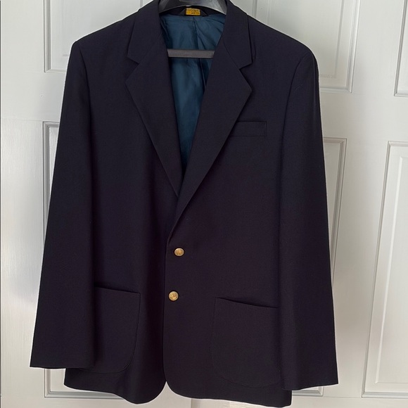 Classic Navy Blazer size 20 Regular - Picture 2 of 5